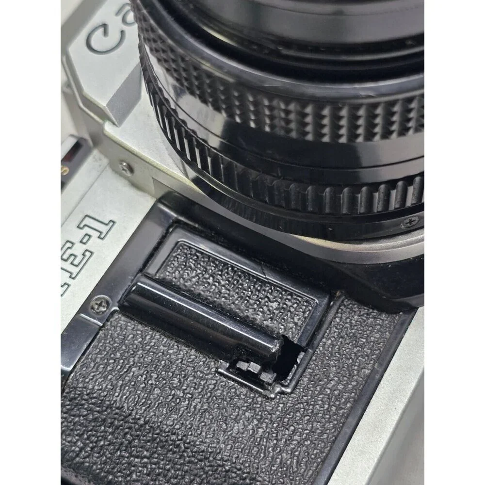 Canon AE-1 35mm Film Camera Canon 50mm Lens- NOT TESTED- With Box- READ - Picture 16 of 16